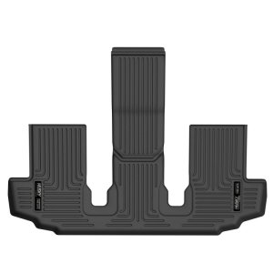 Toyota Highlander Floor Mats - Rear - Husky Liners - WeatherBeater - Black - `20-`21 Toyota Highlander Floor Mats - Rear - Husky Liners - WeatherBeater - Black - `20-`21
